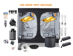 ECO Farm 8*4FT(96*48*80 Inch/ 240*120*200 CM) DIY Grow Package Indoor Grow Tent Complete Kit
