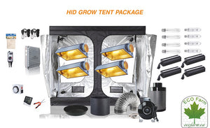 ECO Farm 8*8FT(96*96*80 Inch/ 240*240*200 CM) DIY Grow Package Complete Kit