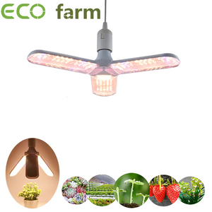 ECO Farm LED Grow Light 48W Phytolamp Full Range 85-265V Home Plant Lamps 5730 LEDS Chip Flower Seeds Plant Lighting Seeds For Plants