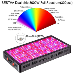 BESTVA 600/1000/1800/2000/3000W LED Grow Light