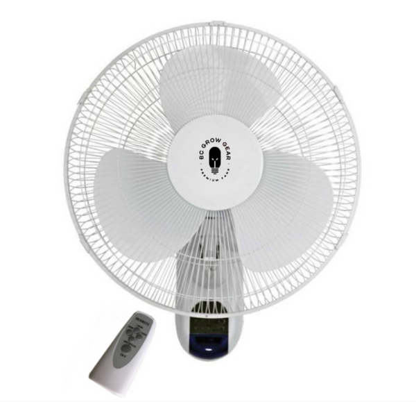 16" Oscillating Wall Mount Fan - BC Grow Gear