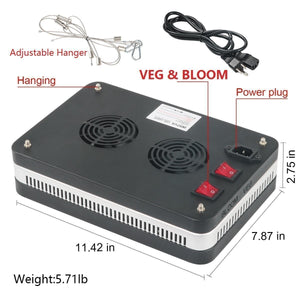 BESTVA 600/1200/2000W LED Grow Light