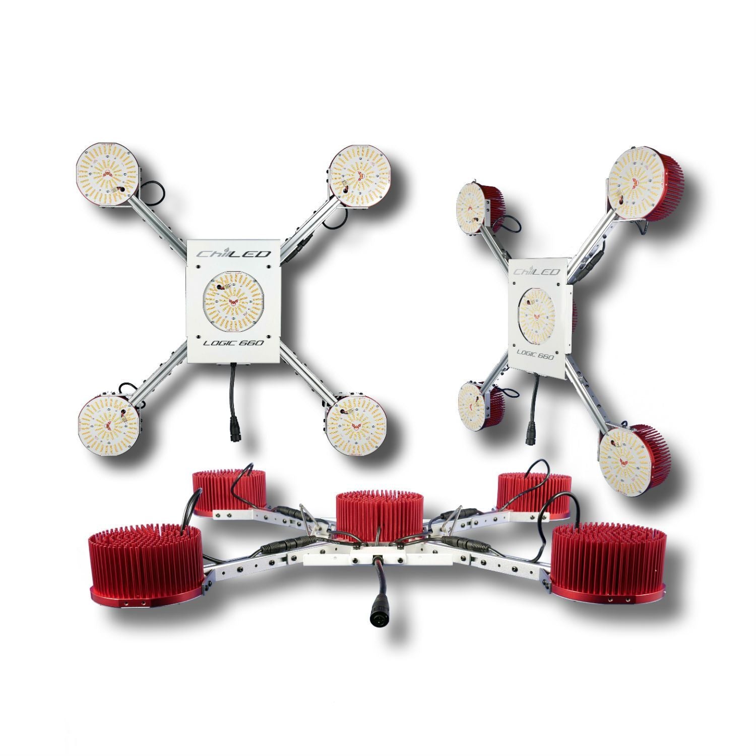 Chilled led top grow light