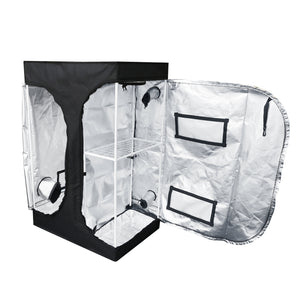 ECO Farm 9*4FT(108*48*80 Inch/270*120*200CM) 600D Hydroponic 2-in-1 Indoor Grow Tent