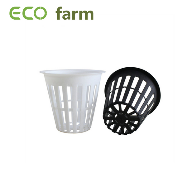 ECO Farm Hydroponics Plastic Planting Pot 100 Pcs