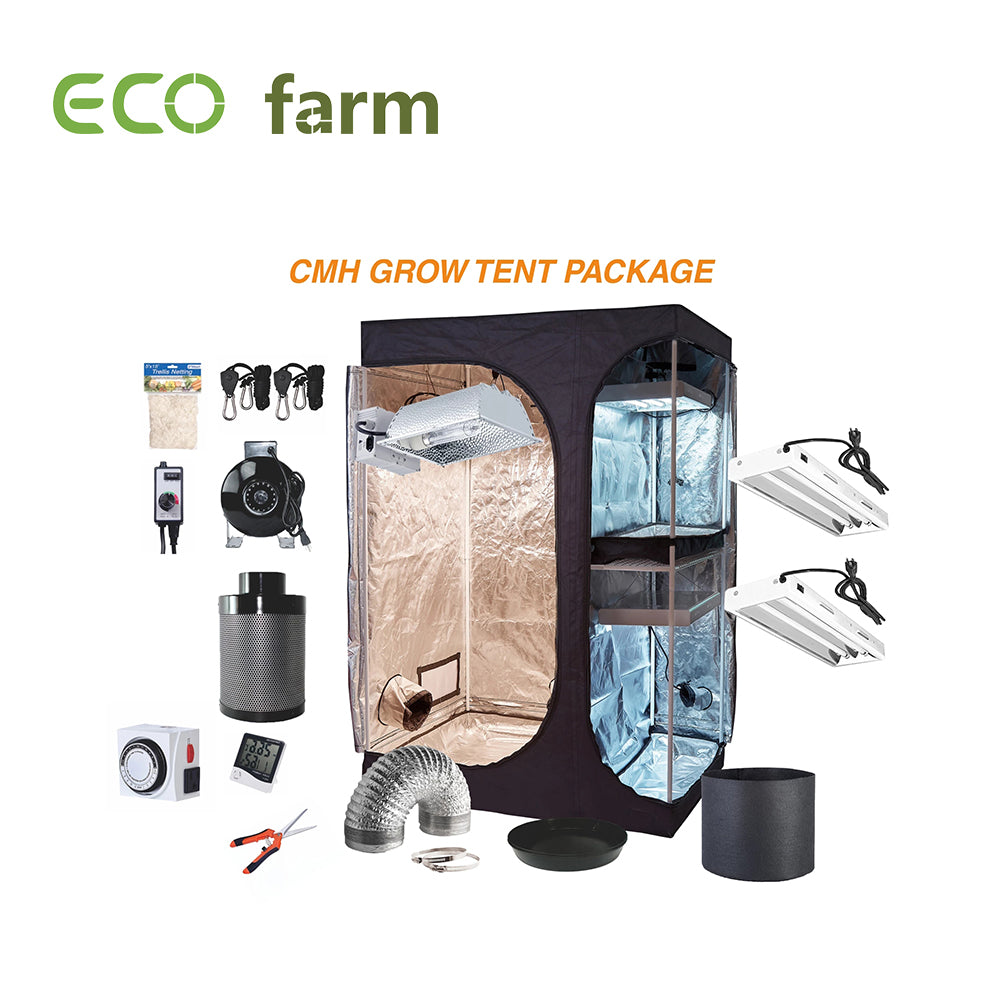 Eco Farm 3 2 FT 36 24 53 Inch 90 60 135 CM DIY Grow Package