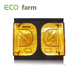 Eco Farm 8*8FT (96*96*80 Inch/ 240*240*200 CM) Reflective Mylar Indoor Hydroponic Grow Tent