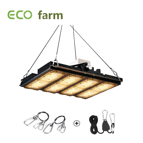 ECO Farm 200W Full Spectrum LED Grow Light With Meanwell Driver Samsung 301B CREE Chips New Upgrade