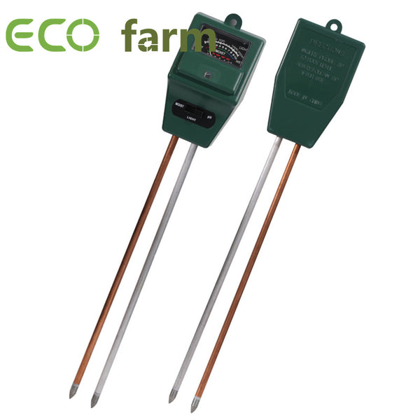 ECO Farm Three in One Soil PH Test Instrument Light PH Hygrometer Tensiometer