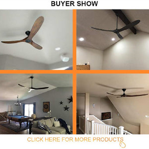 ECO Farm High Quality 60'' DC Motor Energy Saving Ceiling Fan With Remote Control