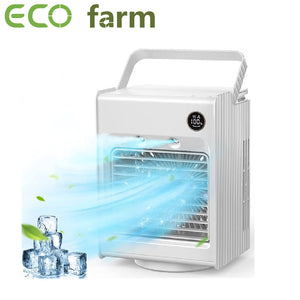 ECO Farm Mini Ice Air Conditioner Fan Portable Water Air Coolers with USB Charging