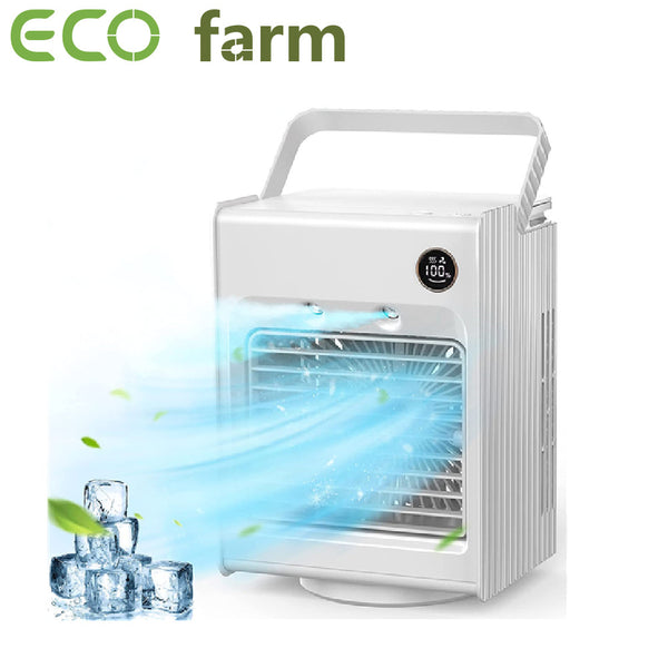 ECO Farm Mini Ice Air Conditioner Fan Portable Water Air Coolers with USB Charging
