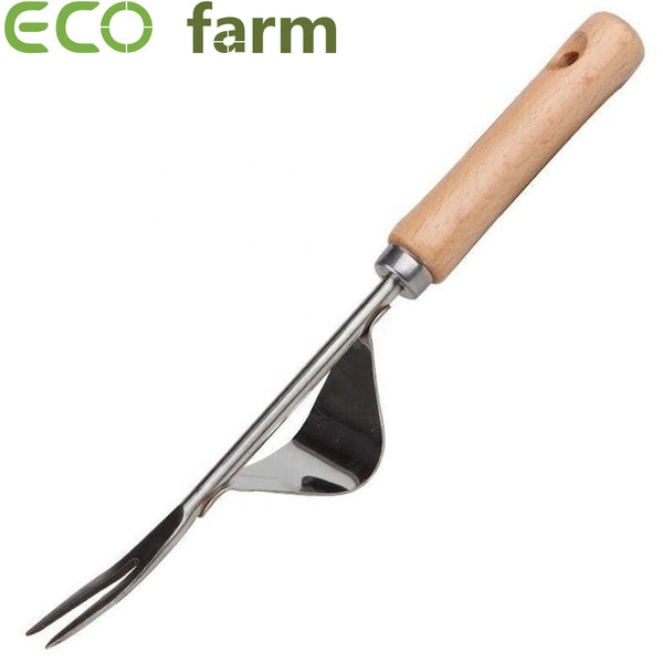 ECO Farm Manual Weeder Fork Metal Hand Digging Puller Weeding Tool