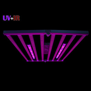 ECO Farm 650W With 8 Bars Samsung 301H Chips Foldable Grow Light + UV&IR