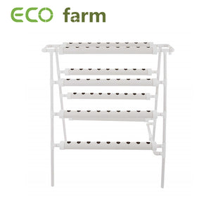 ECO Farm Vertical Farming 4 Layers 8 Pipes 72 Plant Sites Hydroponic Growing System