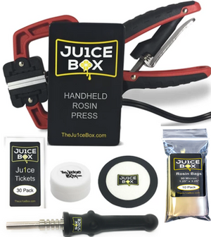Ju1ceBox Handheld Rosin Press Starter Set
