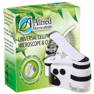 Alfred Phone Microscope 60x With USB Charger