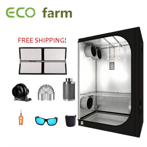 ECO Farm 4'x4' Essential Grow Tent Kit - 480W Samsung 561C Chips Quantum Board