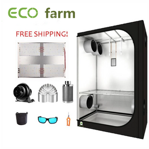 ECO Farm 5'x5' Essential Grow Tent Kit - 480W V3 Samsung 301H Chips Quantum Board