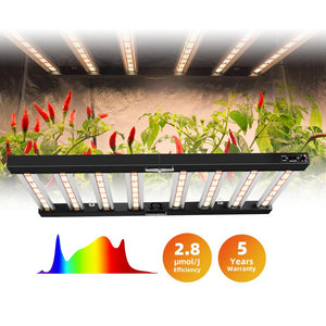 ECO Farm SP400/SP600/SP800 Series 420W/630W/840W With Samsung Chips Foldable Full Spectrum LED Grow Light Strips
