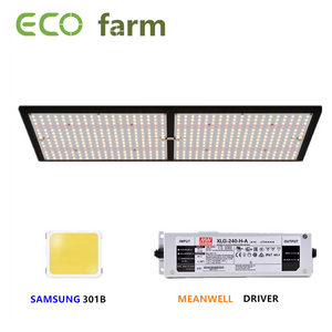 ECO Farm 120/240/480/720W Samsung 301B/301H Chips Dimmable Quantum Board +UV IR