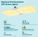 Viparspectra 200W VBS Series Quantum Board VB2000 Full Spectrum Veg Bloom LED Grow Light