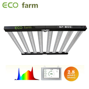 ECO Farm SP400/SP600/SP800 Series 420W/630W/840W With Samsung Chips Foldable Full Spectrum LED Grow Light Strips