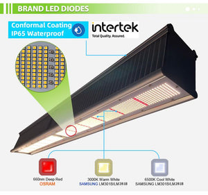 ECO Farm TOP Series 650W/800W LED Grow Light With Samsung Chips Full Spectrum Light Bar